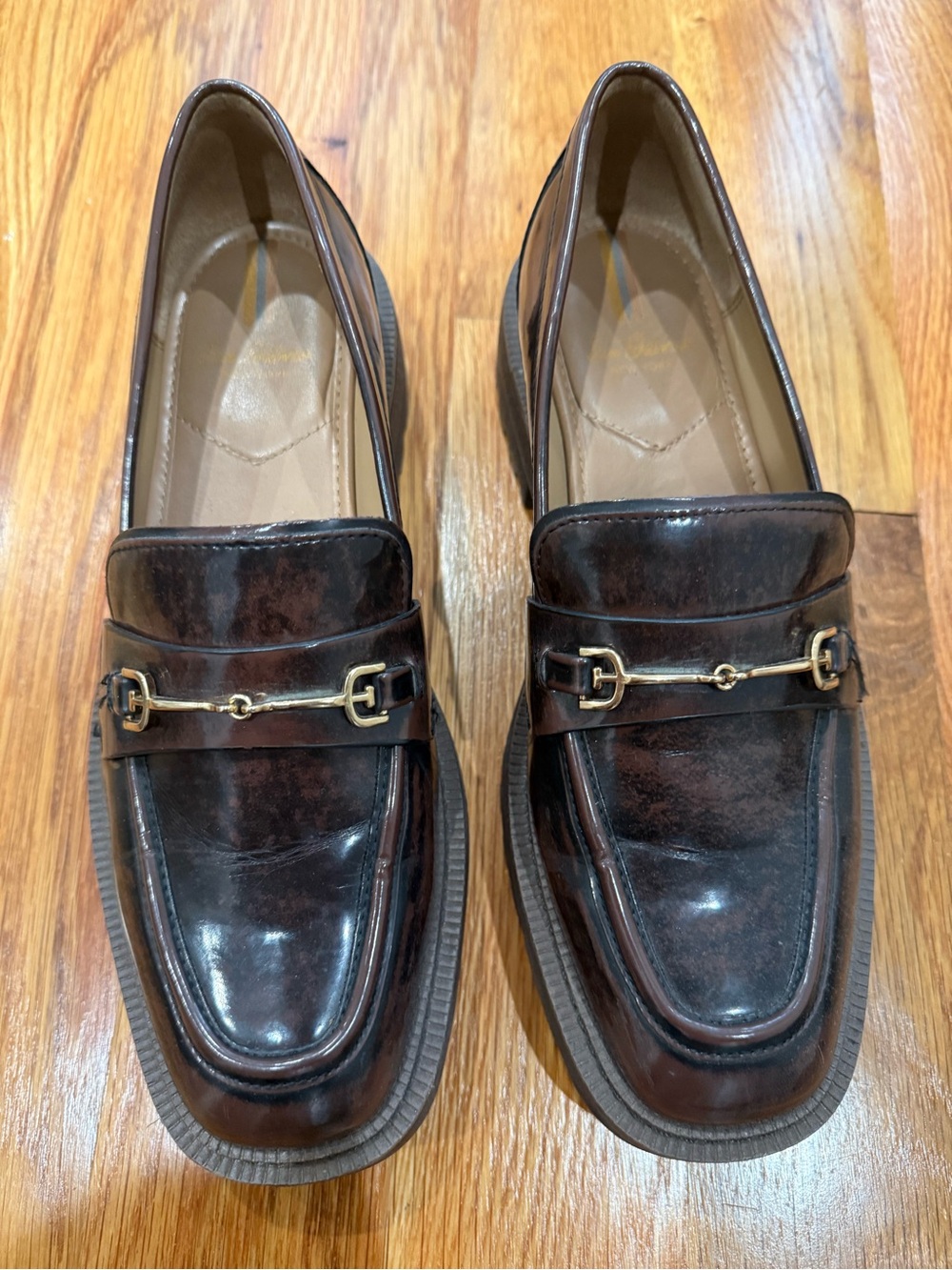 Sam Edelman | Laurs Lug Sole Loafer (Women’s 9.5) - Chestnut